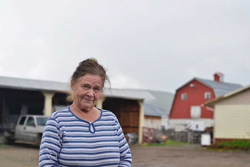 Photo by Carl BR Johnson -- Elsa Vesaniemi says that the local government could be doing a better job about informing local farmers of any bylaws that might affect her and her family.